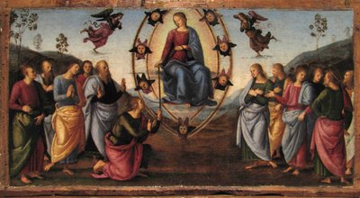 Painel Predella do Retábulo Fano, 1497 de Raffaello Sanzio Raphael