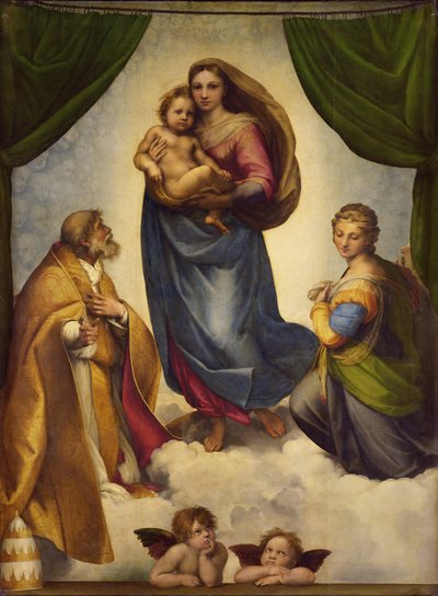 Madona da Capela Sistina de Raphael
