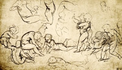 Os Cupidos de Filóstrato de Raffaello Sanzio Raphael