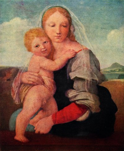 A Madonna de Mackintosh, c1510-1512, 1929 de Raffaello Sanzio Raphael