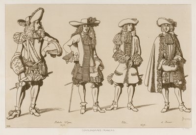 Senhores franceses do século XVII de Raphael Jacquemin