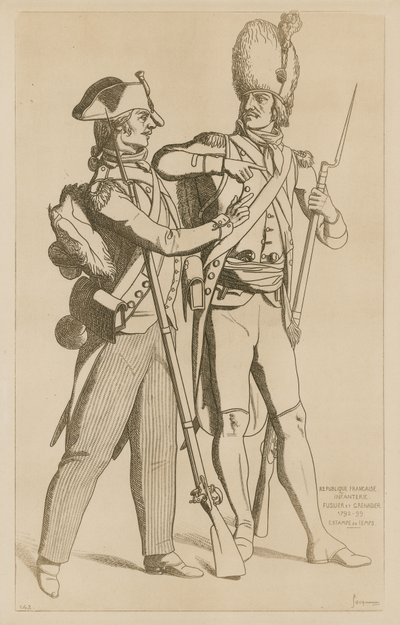 Infantaria da República Francesa de Raphael Jacquemin