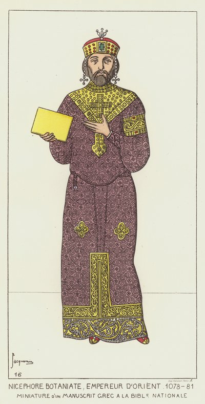 Nicephore Botoniate de Raphael Jacquemin