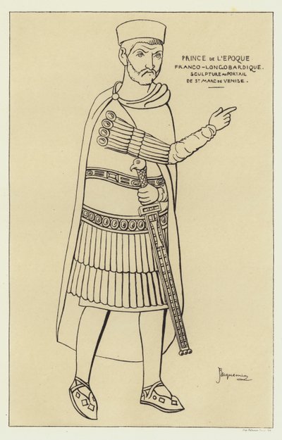 Prince franco-longobardique de Raphael Jacquemin
