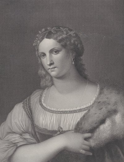 La Fornarina, 1814 de Raphael Morghen