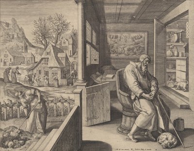 Dolor Sorrow, c. 1580-1628 de Raphael Sadeler