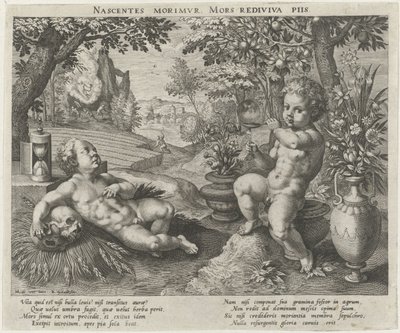 Alegoria da transitoriedade de Raphaël Sadeler (I)