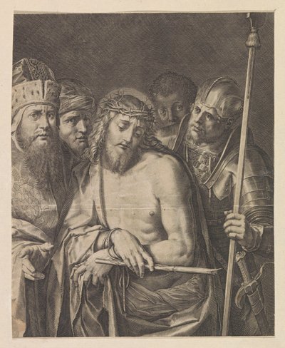 Eis o homem de Raphaël Sadeler (I)