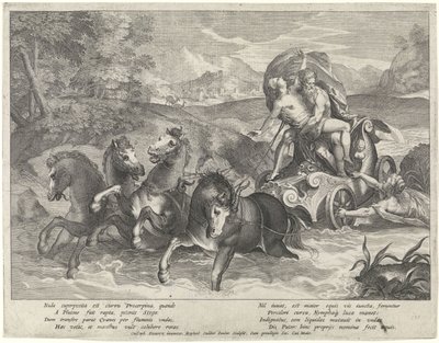Telhado de Proserpina de Raphaël Sadeler (II)