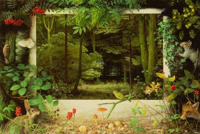 A entrada do bosque de Raymond Booth