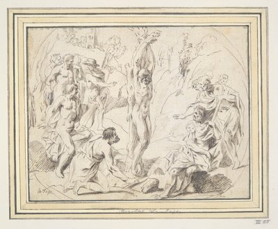 O esfolamento de Marsyas de Raymond Lafage