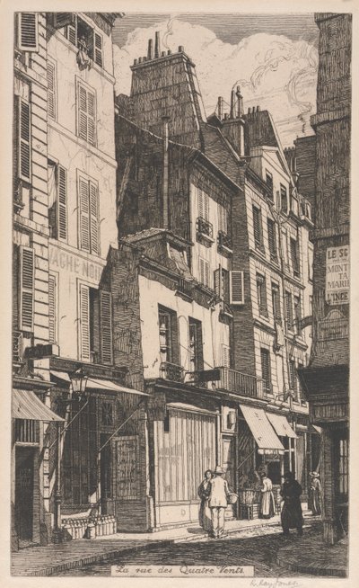 A rua dos Quatro Ventos de Raymond Ray-Jones