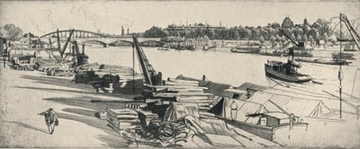 O Port Henri IV, 1915 de Raymond Ray-Jones