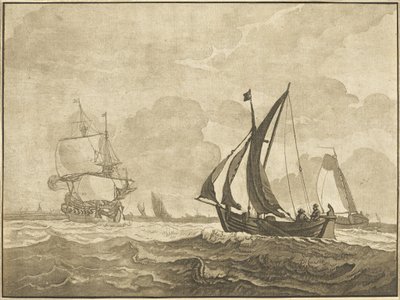 Seascape de Regina Schönecker after Wigerus Vitringa