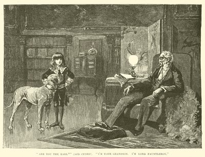Ilustração para Little Lord Fauntleroy de Reginald Bathurst Birch