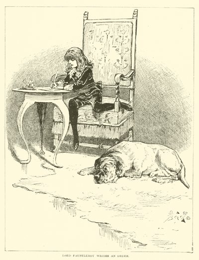 Ilustração para Little Lord Fauntleroy de Reginald Bathurst Birch