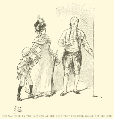Ilustração para Little Lord Fauntleroy de Reginald Bathurst Birch