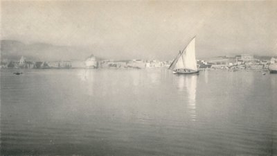 No porto, Palma, Maiorca, c1927, 1927 de Reginald Belfield