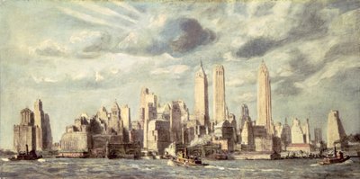 Baixa Manhattan de Reginald Marsh