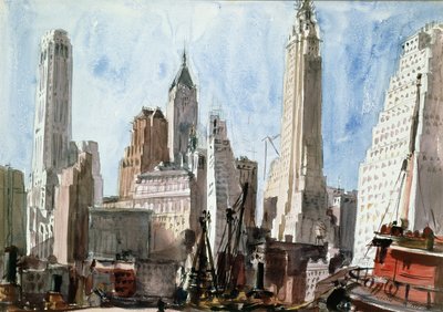 Arranha-céus de Reginald Marsh