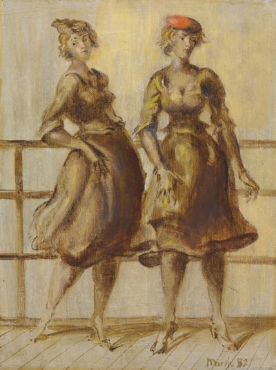 Duas mulheres de Reginald Marsh