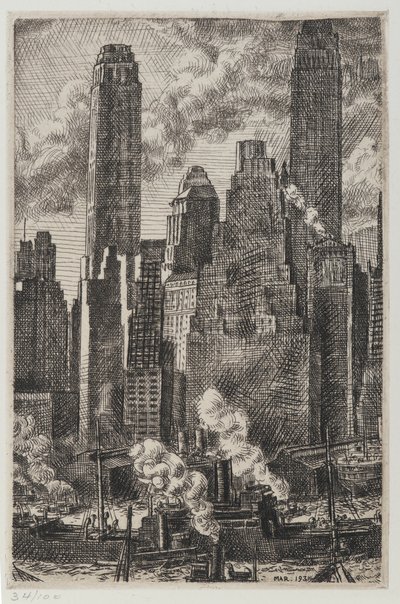 Wall Street de Reginald Marsh