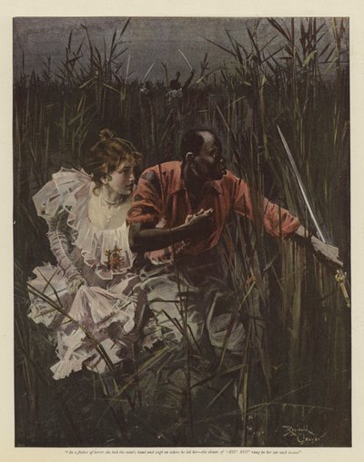 A mão de uma mulher (cromolitografia) de Reginald Thomas Cleaver