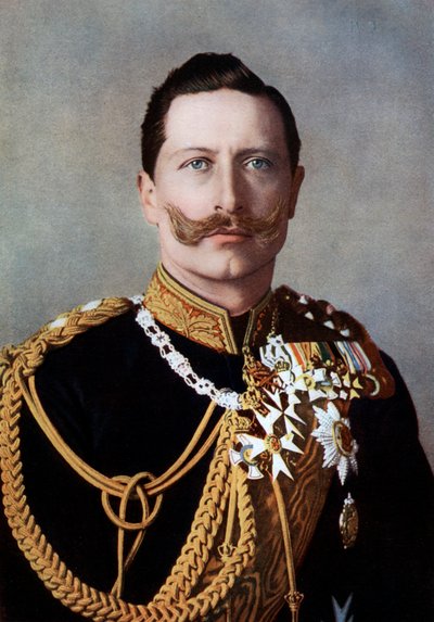 Guilherme II, imperador da Alemanha e rei da Prússia, final do século XIX e início do século XX de Reichard and Lindner