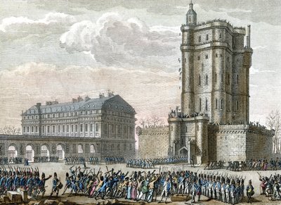 Destruição da masmorra de Vincennes de Reiner Vinkeles