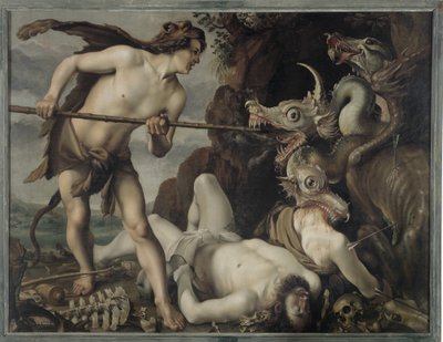 Cadmus matando o dragão de Reinhold Timm