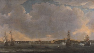 Vista de Tripoli de Reinier Nooms