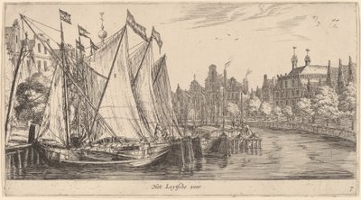 A balsa para Leiden (A balsa Leytsche) de Reinier Nooms, called Zeeman