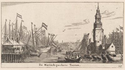 A Torre Haringpakkers em Amsterdã de Reinier Nooms, called Zeeman