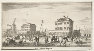 Vários navios e vistas de Amsterdã (Verscheÿde Schepen en Gesichten van Amstelredam), Parte III: De Block-huÿsen de Reinier Nooms, called Zeeman
