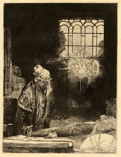 Doutor Fausto de Rembrandt van Rijn