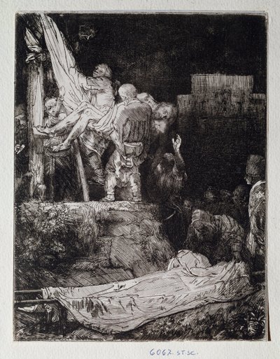 Depoimento de desenho de Rembrandt Harmenszoon van Rijn (1606-1669) Florence, Uffizi (Escritórios), Gabinetto Disegni e Stampe de Rembrandt van Rijn