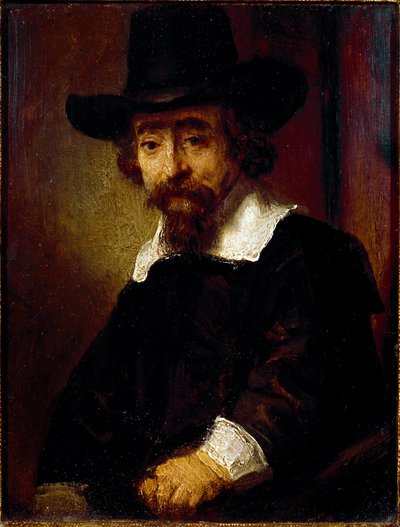 Retrato do Dr. Ephraim Bueno de Rembrandt Harmensz. van Rijn