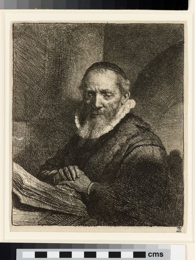 Retrato do pregador Jan Cornelis Dubois de Rembrandt van Rijn
