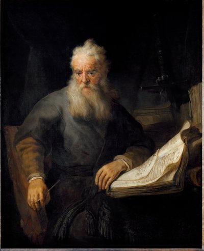 Representação de São Paulo (Pintura de Rembrandt van Rijn
