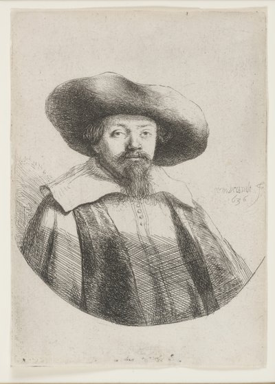 Samuel Manasseh Ben Israel, autor judeu de Rembrandt van Rijn
