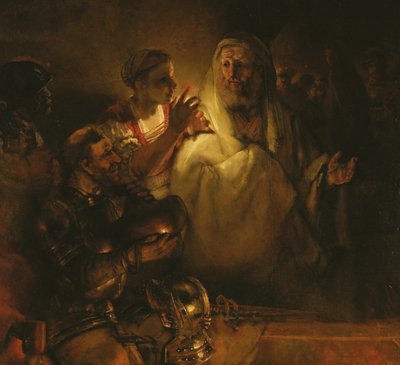 A negação de São Pedro de Rembrandt van Rijn