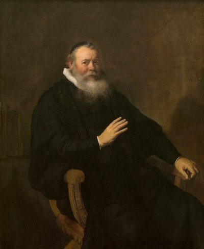 O Pregador Eleazar Swalmius de Rembrandt Harmensz. van Rijn