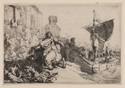O Navio da Fortuna de Rembrandt Harmensz. van Rijn