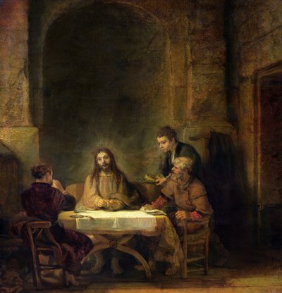 A Ceia em Emaús de Rembrandt van Rijn