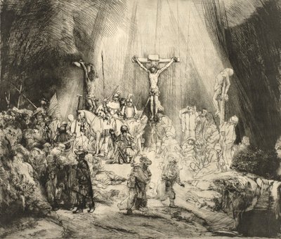 As três cruzes de Rembrandt van Rijn