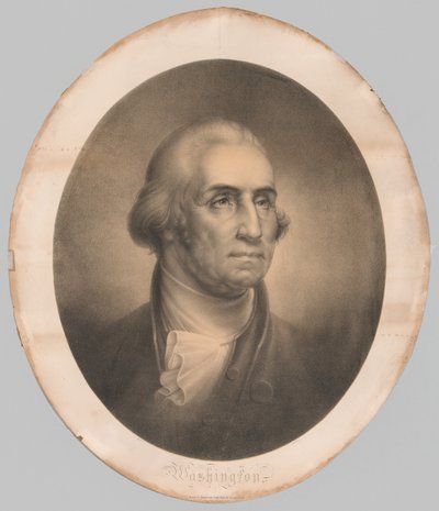 Chefe de George Washington, 1856. de Rembrandt Peale