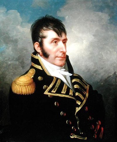 Jacob Jones (1768-1850), U.S.N., c.1812 (óleo sobre tela) de Rembrandt Peale