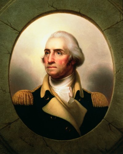 Retrato de vigia de George Washington de Rembrandt Peale