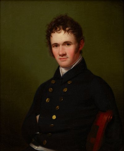 Retrato do comandante Lewis Warrington de Rembrandt Peale