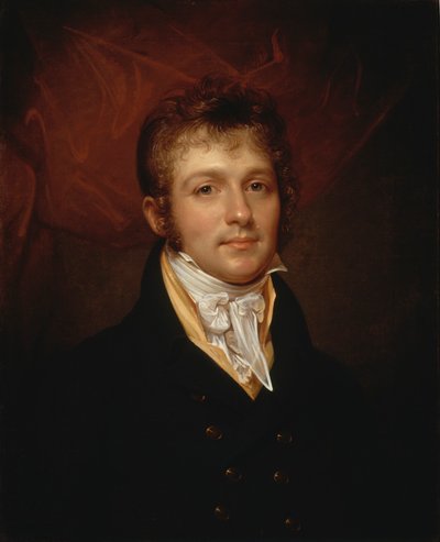 Retrato de Edward Shippen Burd de Filadélfia de Rembrandt Peale